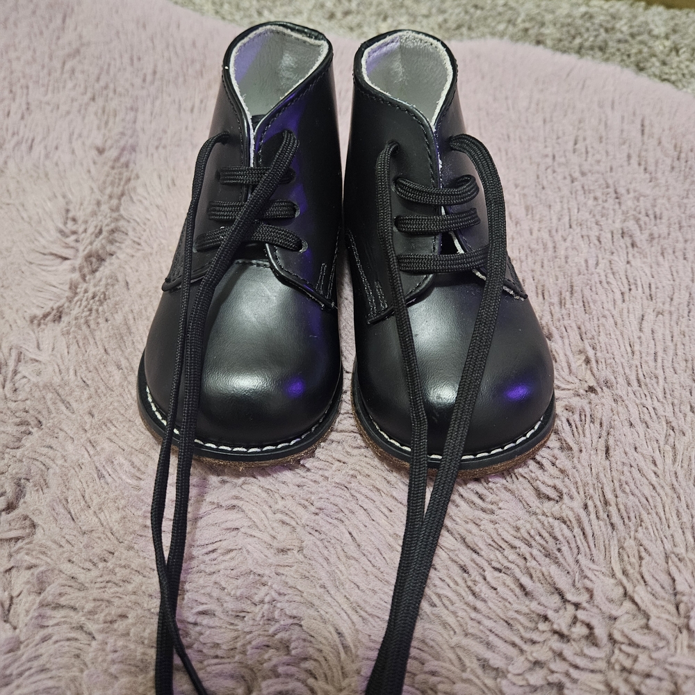 Classic Black Kids Shoes